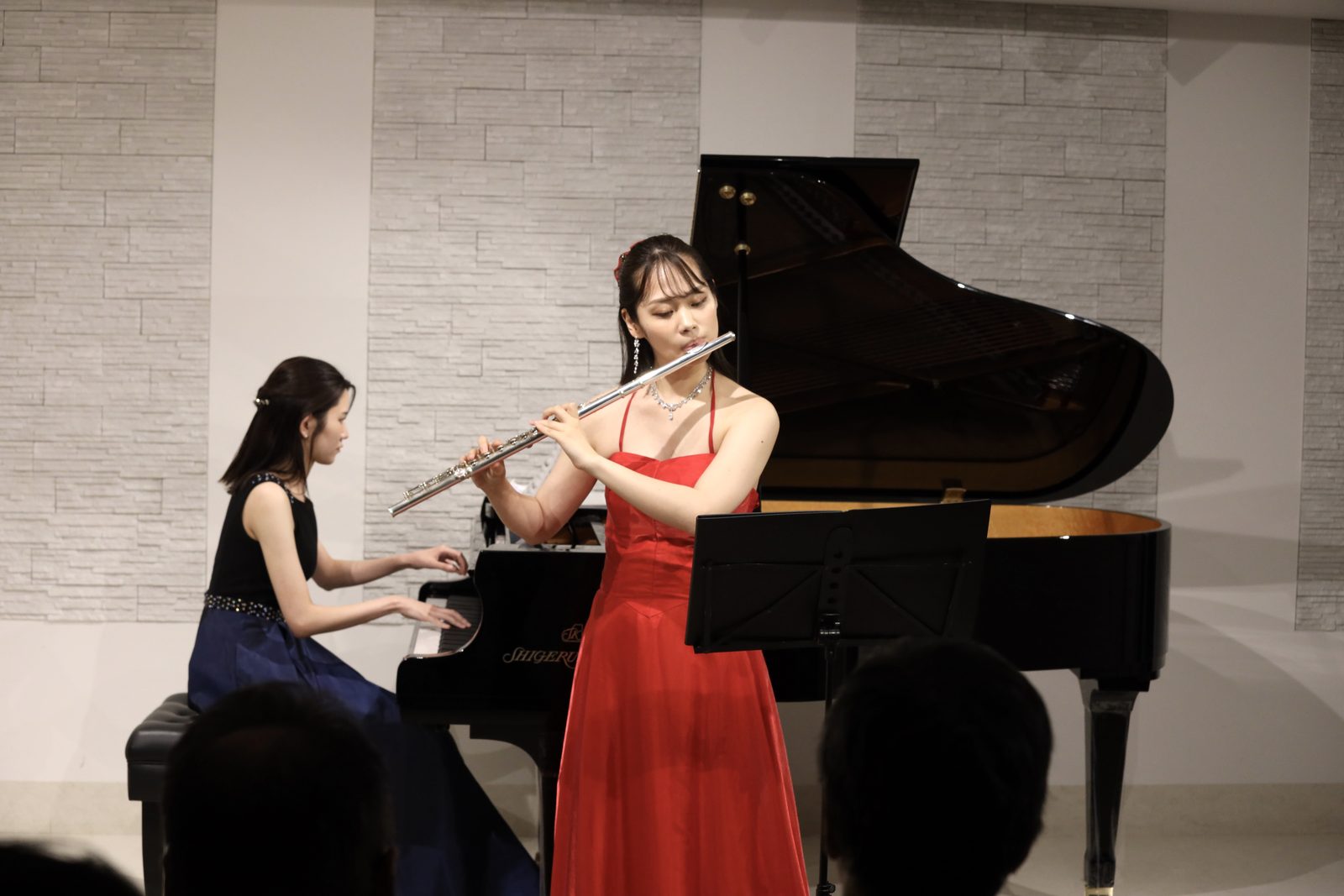 Performing with piano at a hotel restaurant